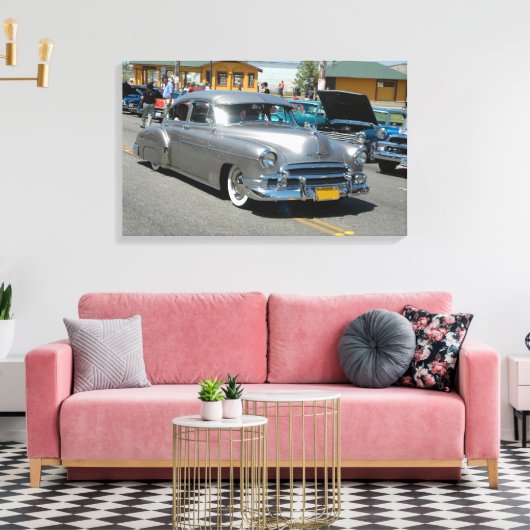 Chevrolet Fleetline Poster 1950 Canvas Afdruk (Insitu (Woonkamer))