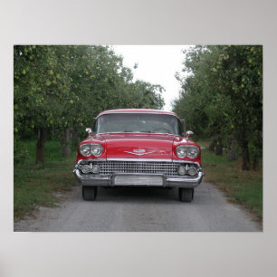 Chevrolet Impala 1958 Poster