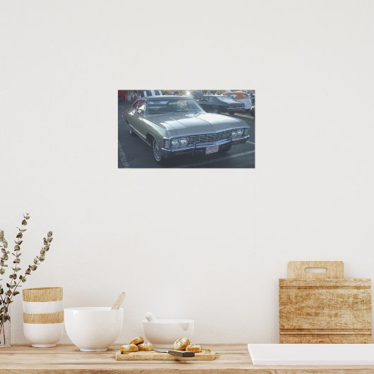 Chevrolet Impala 1967 Poster (Keuken)