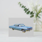 Chevrolet Impala Antiek auto 1964 Briefkaart (Staand voorkant)