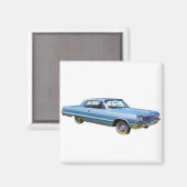 Chevrolet Impala Antiek auto 1964 Magneet (Voorkant / Achterkant)