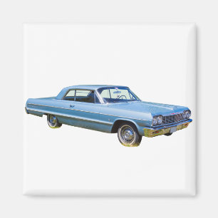 Chevrolet Impala Antiek auto 1964 Magneet