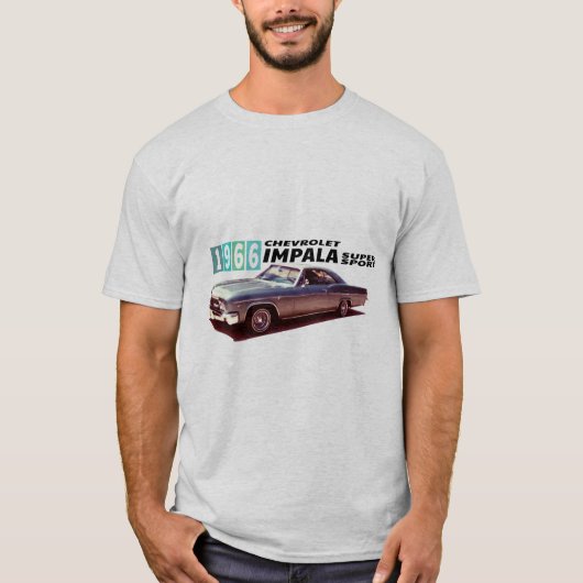 Chevrolet Impala Super Sport 1966 T-shirt (Voorkant)