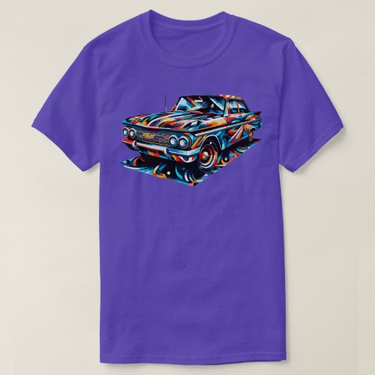 Chevrolet Klassieke auto T-shirt (Design voorkant)