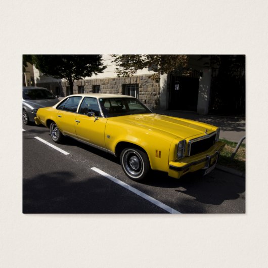 Chevrolet Malibu Classic Visitekaartje (Voorkant)