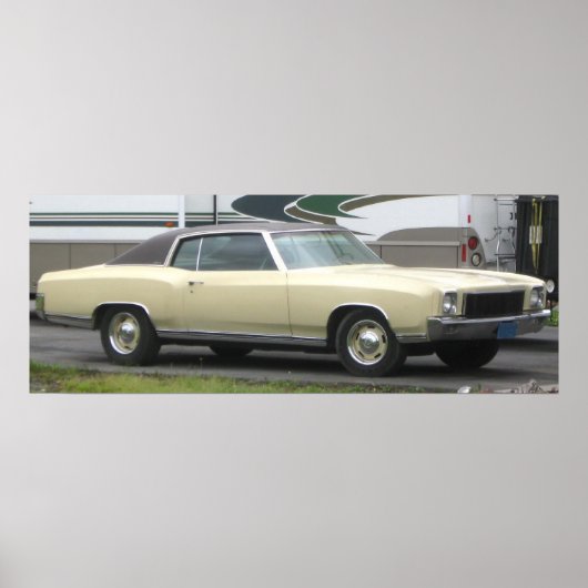 Chevrolet Monte Carlo 1971 Poster (Voorkant)