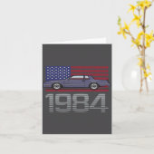 Chevrolet Monte Carlo Blue 1984  Kaart (Gele Bloem)