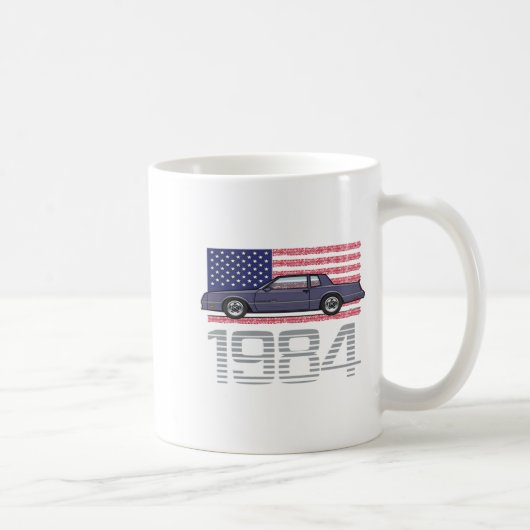 Chevrolet Monte Carlo Blue 1984  Koffiemok (Rechts)