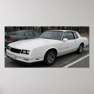 Chevrolet Monte Carlo SS 1986 Poster