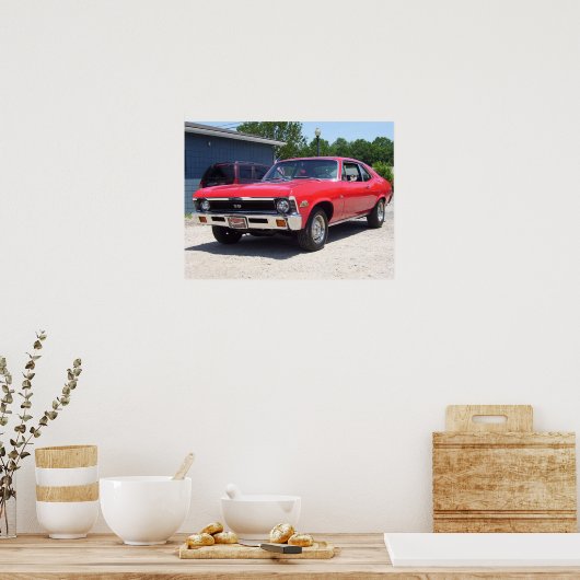 Chevrolet Nova Poster 1972 (Keuken)