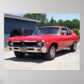 Chevrolet Nova Poster 1972 (Voorkant)