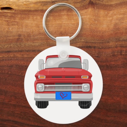 Chevrolet Pickup 1966 Sleutelhanger (Voorkant)