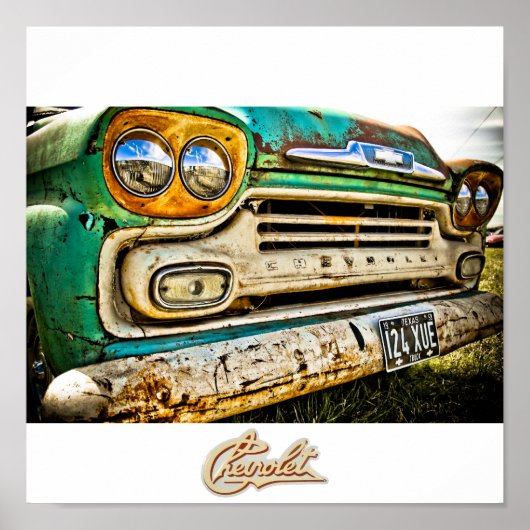 Chevrolet Poster (Voorkant)