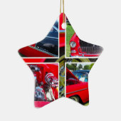 Chevrolet Sedan Collage 1955 Keramisch Ornament (Rechts)