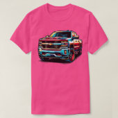 Chevrolet Silverado 6 T-shirt (Design voorkant)