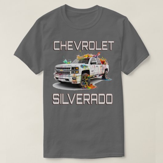 CHEVROLET SILVERADO T-SHIRT (Design voorkant)