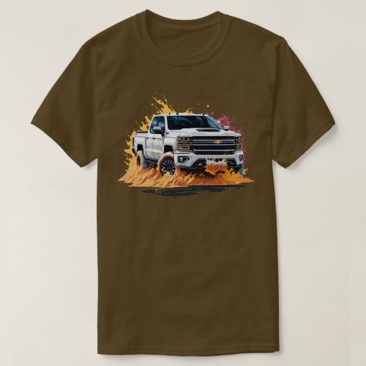 Chevrolet Silverado T-shirt (Design voorkant)