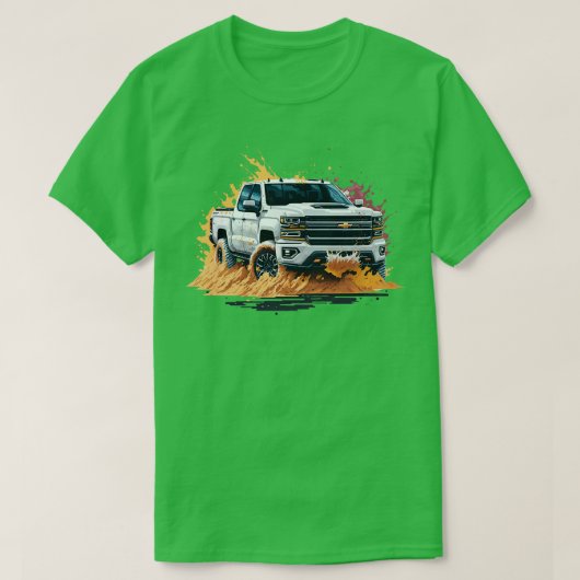 Chevrolet Silverado T-shirt (Design voorkant)