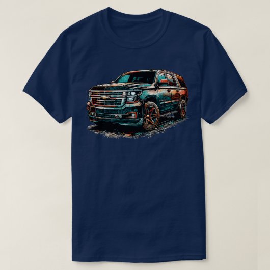 Chevrolet Suburban 13 T-shirt (Design voorkant)