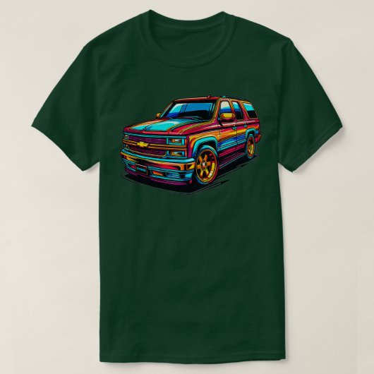 Chevrolet Suburban 14 T-shirt (Design voorkant)