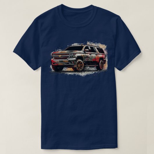 Chevrolet Suburban 9 T-shirt (Design voorkant)
