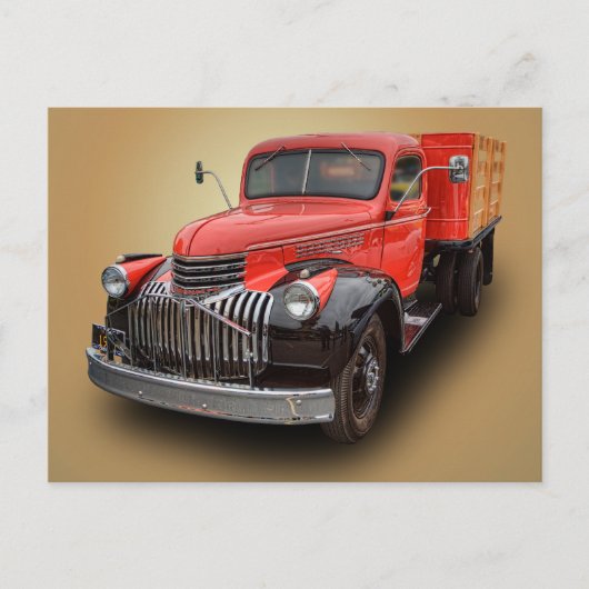 CHEVROLET TRUCK 1947 BRIEFKAART (Voorkant)