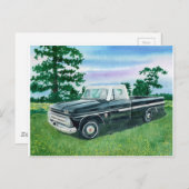 Chevrolet Truck uit 1960 Briefkaart (Voorkant / Achterkant)