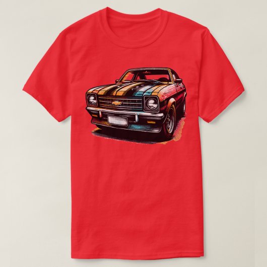 Chevrolet Vega 10 T-shirt (Design voorkant)