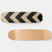 Chevron 1 Zand Persoonlijk Skateboard (Horizontaal)