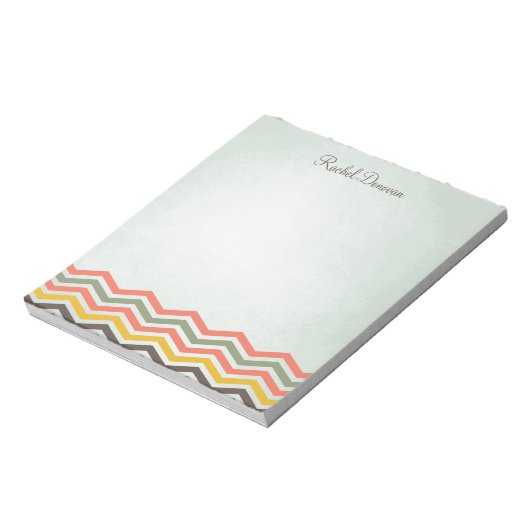 Chevron Aangepaste laptop Notitieblok (Linkerzijde)