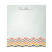 Chevron Aangepaste laptop Notitieblok (Voorkant)