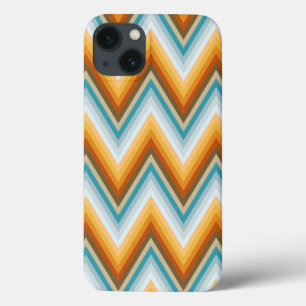 Chevron Achtergrondpatroon iPhone 13 Hoesje