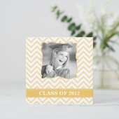 Chevron | Afstudeerpartij Kaart (Staand voorkant)