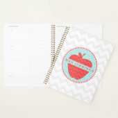 Chevron Apple Quatrefoil Aangepersonaliseerde lera Planner (Display)