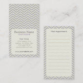 Chevron Appointment Visitekaartje Afsprakenkaartje (Voorkant / Achterkant)