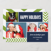 CHEVRON ARROWS | HOLIDAIRE FOTOKAART FEESTDAGENKAART (Voorkant / Achterkant)