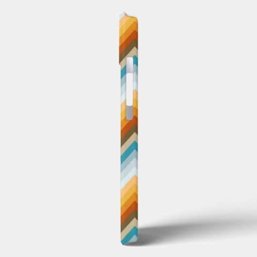 Chevron Background Pattern Case-Mate iPhone Case (Achterkant / Links)