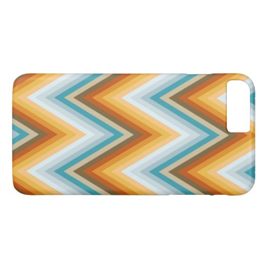 Chevron Background Pattern Case-Mate iPhone Case (Achterkant (Horizontaal))