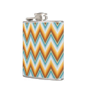 Chevron Background Pattern Heupfles (Links)