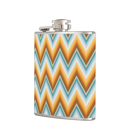 Chevron Background Pattern Heupfles (Links)