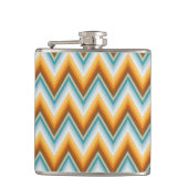 Chevron Background Pattern Heupfles (Voorkant)