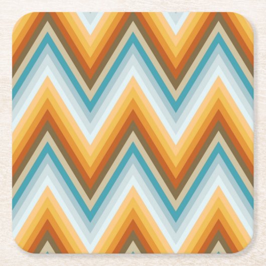 Chevron Background Pattern Kartonnen Onderzetters (Voorkant)
