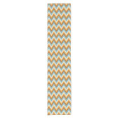 Chevron Background Pattern Korte Tafelloper (Voorkant)