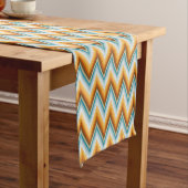 Chevron Background Pattern Korte Tafelloper (Voorbeeld)