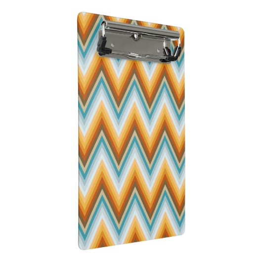 Chevron Background Pattern Mini Klembord (Schuin)