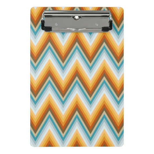 Chevron Background Pattern Mini Klembord (Voorkant)