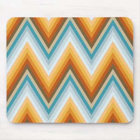 Chevron Background Pattern Muismat (Voorkant)