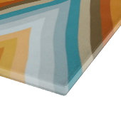 Chevron Background Pattern Snijplank (Hoek)