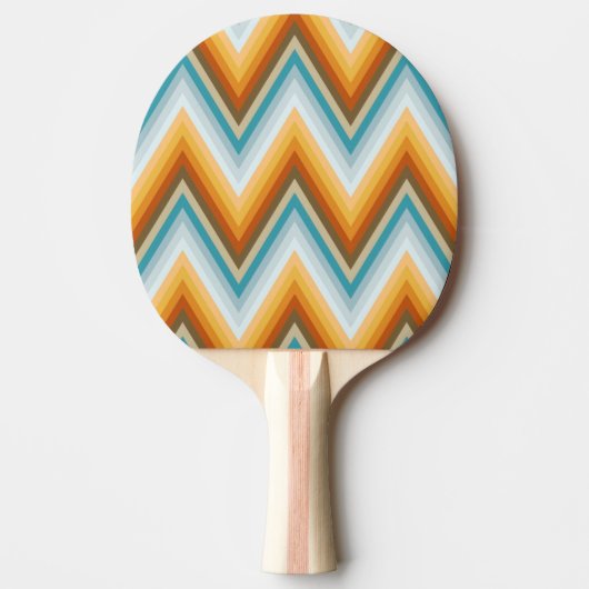 Chevron Background Pattern Tafeltennisbatje (Voorkant)