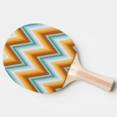 Chevron Background Pattern Tafeltennisbatje (Zijkant)